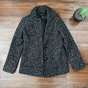 London Fog black and white blazer